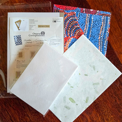DIY Goshuincho Kit – 48 Page Washi Paper Accordion Journal